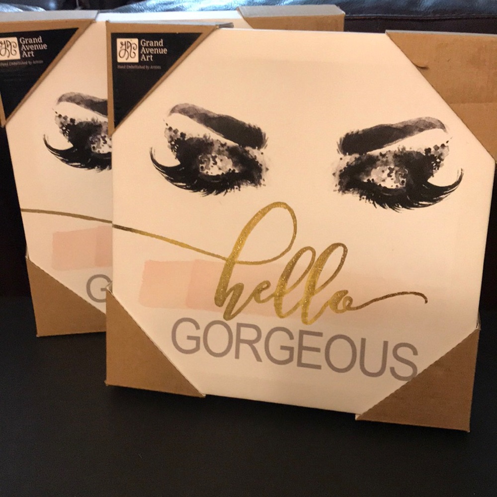 Grand Ave Art “Hello Gorgeous” frames